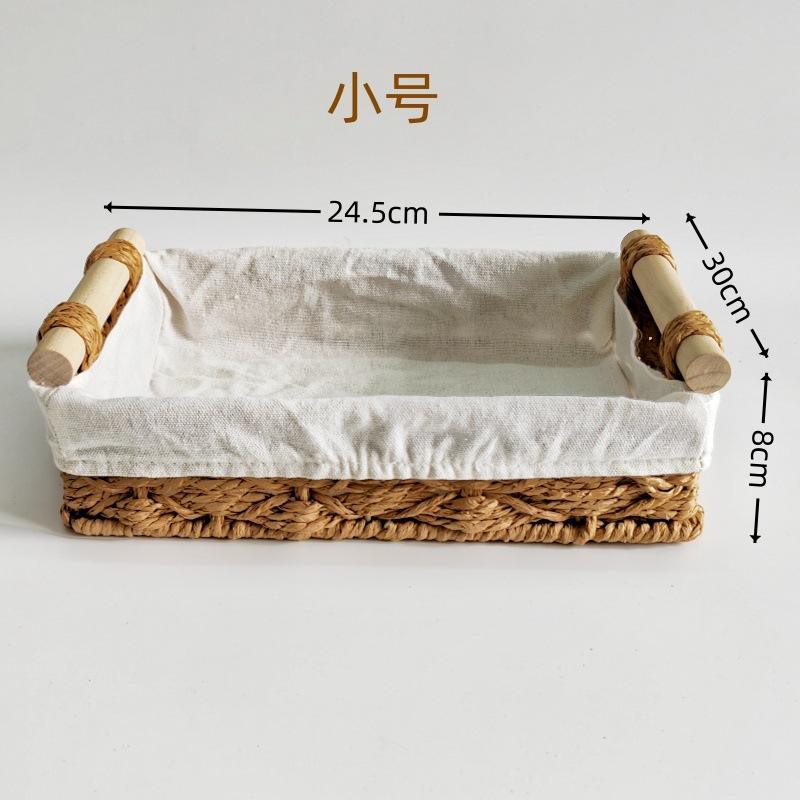 ขนาดเล็ก สีแอปริคอท 24.5 x 15.5 x 8 ซม