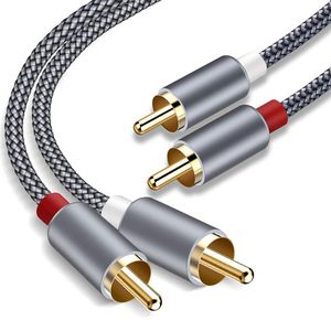 Dajang OEM tùy chỉnh <span class=keywords><strong>RCA</strong></span> cáp, <span class=keywords><strong>2</strong></span>-nam đến <span class=keywords><strong>2</strong></span>-nam <span class=keywords><strong>RCA</strong></span> âm thanh stereo subwoofercable phụ trợ âm thanh dây TUV verfied Nhà cung cấp - Product Image 1