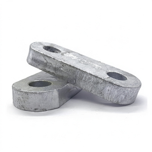 Conector Paralelo Ajustable de Acero al Carbono Galvanizado en Caliente con Placa Única PD para Líneas de 10kV - Product Image 2