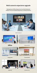 Écran publicitaire mobile 100 pouces 4K UHD, écran tactile 20 points, tableau blanc interactif électronique pour l'éducation et les conférences - Product Image 3