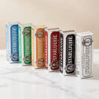 Dentifrice OEM à Marque Blanche, Naturel, Sans Fluorure, Anti-Caries, Protection des Gencives, Blanchissant, Tube en Aluminium, Personnalisé 120g