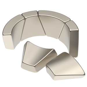 Giá cả cạnh tranh Nhà cung cấp Vàng đĩa cứng nam châm cho quần áo tùy chỉnh giá rẻ báo động băng từ NdFeB nam châm uốn chế biến - Product Image 5