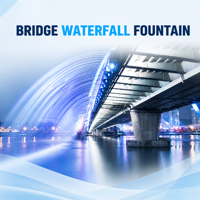 Diseño y Construcción de Fuentes de Agua Digitales Tipo Puente - Cascada de Agua para Puente - CE ROHS Directo de Fábrica