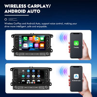 7 inç Carplay araba radyo dokunmatik ekran GPS VW POLO GOLF için 5 6 artı PASSAT B6 JETTA TIGUAN TOURAN SHARAN CD Dashboard