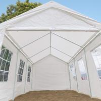 20 'x 10' Robuste Voiture Auvent Tente avec Flanc