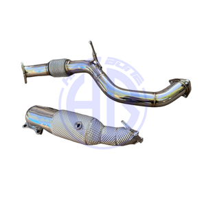 Tuyau d'échappement de meilleure performance avec bouclier thermique pour Honda 10th Gen Civic si 2016-2021 - Product Image 4