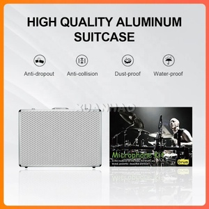 Ensemble de microphones pour batterie professionnel 7 pièces, design léger à réduction de bruit pour enregistrement en studio et performance live <span class=keywords><strong>KING</strong></span>-717 - Product Image 4