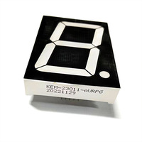 Module d'affichage à LED à 7 segments bicolore à un chiffre de 2.3 pouces (ultra rouge + vert pur)