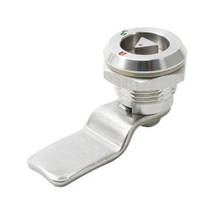 Cerradura de Lengüeta Giratoria de Acero Inoxidable de Cuatro Esquinas de un Solo Lado para Cajas de Distribución de Energía al Aire Libre, Equipos de Baterías de Litio - Product Image 1