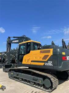 HX220L Alto rendimiento 22 toneladas Excavadoras de orugas hidráulicas de tamaño mediano Nueva condición Motor Isuzu Kyb Hidráulico incluido - Product Image 3