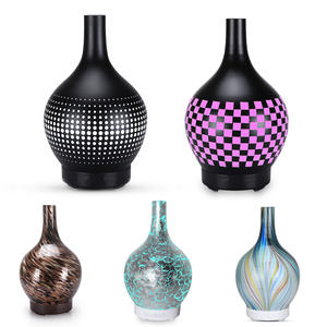 Aroma Diffuser Ultrasonic <b>Humidifier</b> With Led Light 0.5L For Home Bedroom Office Use 2-8H Timer Quiet Below 36Db - Product Image 1