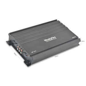 มิวสิคไฟร์ แอมพลิฟายเออร์รถยนต์ 4 แชนแนล 3000 วัตต์ คลาส Ab รุ่น MF-41.4 สำหรับอัพเกรดระบบเสียง - Product Image 2