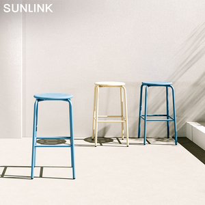 Juego de muebles de exterior de aluminio, venta al por mayor, mesa de bar alta, taburete de bar, mesa de centro redonda, banco, sillón, mesa de comedor y juego de sillas - Product Image 5