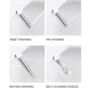 Inodoro de Cerámica Moderno de Una Pieza MWD CUPC Canadá con Luz Nocturna, Conjunto de WC Inteligente con Descarga por Sifón, Inodoros Inteligentes para Baño S - Product Image 4
