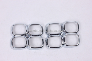 2PCS ABS <b>Chrome</b> Front Fog Lamp Cover-A for KX5 Sportage Accessories 2016 2017 - Product Image 3