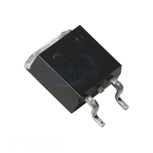 Thyristors TO-263-3, D2PAK , TO-263AB BT138B-600G,118 Components Electronic Manufacturer Channel - Product Image 1