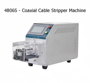 Nouvelle grande machine à dénuder les fils coaxiaux carrés Équipement de fabrication de câbles semi-automatiques pour le dénudage des fils d'ordinateur - Product Image 3