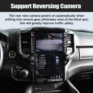 Autoradio Android 14 JIUTREE 14,4'' pour Dodge RAM 2019-2024, écran stéréo, navigation GPS, Carplay, lecteur multimédia, unité centrale - Product Image 6