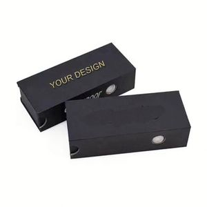 Custom Rigid Cardboard <b>Box</b> Child-Proof Disposable Foam Drawer Empty Packaging with Foam Insert Glossy Lamination - Product Image 2
