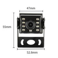 Truck Bus Camera Set AHD 1080p Micro Rearview Side Camera Monitoreo Car Truck Security Backup Camera
