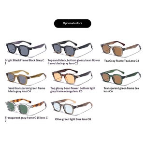 Gafas de Sol Cuadradas con Marco de PC Sunray, Lentes de PC No Polarizadas con Protección UV400, Unisex, Logotipo Personalizado, Suministro al por Mayor OEM, Gafas de Sol de Moda para Exteriores - Product Image 5