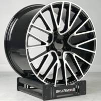 Jantes forgées Bku pour Porsche Cayenne Coupé TURBO Gt 9YA 9Y1 958 Macan 20 21 22 pouces, jantes en alliage usinées, 5x130