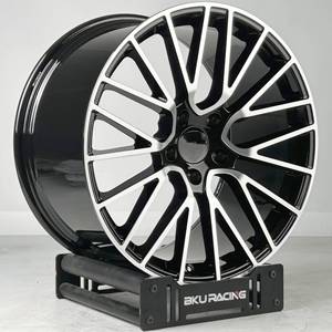 Ruedas forjadas Bku para Porsche Cayenne Coupe TURBO Gt 9YA 9Y1 958 <span class=keywords><strong>Macan</strong></span> 20 <span class=keywords><strong>21</strong></span> 22 pulgadas llantas máquina cara aleación 5x130 ruedas - Product Image 2