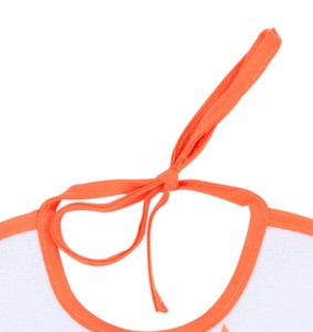 Bavoirs pour bébés garçons en coton imprimé imperméable à lacets conçus bavoirs de serviette hypoallergéniques marque italienne de gros pour l'exportation en vrac - Product Image 2