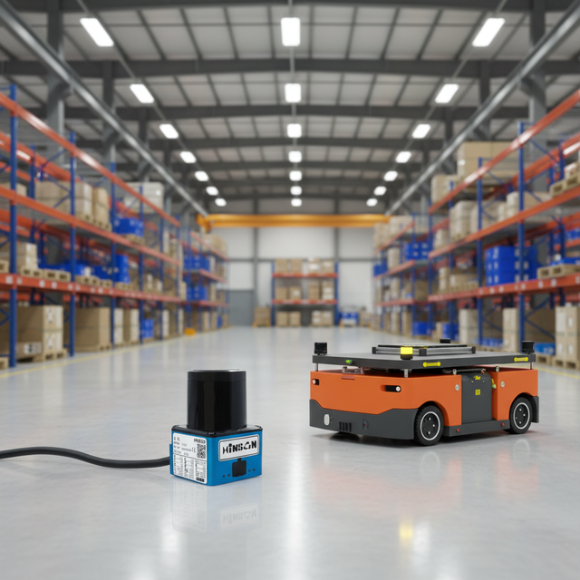 Hinson SE-1033 RU Obstacle Avoidance 270 Degree Smart Warehouse Laser Sensor 10 Meters Scanning 20Hz Accuracy 30mm RGV