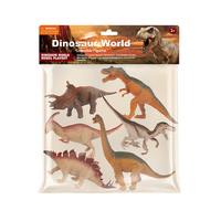 Jouets en plastique pour animaux en gros, figurines de dinosaures réalistes, ensemble de figurines de dinosaures T-Rex pour enfants