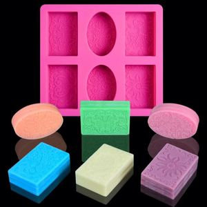 Square Rectangle Resin 3D Custom Silicone Soap Mould <b>Molds</b> in Bulk with Custom logo for Handmade Soap Lot Making - Product Image 2