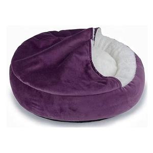 Оптовая продажа, теплая кровать для кошек и собак со съемной подушкой, кровать для домашних животных, моющаяся - Product Image 4