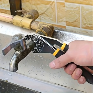 Chiave a pinza aperta da 8 pollici chiave universale multifunzione regolabile pinza chiave pinza pinza multiutensile per <span class=keywords><strong>riparatore</strong></span> - Product Image 3