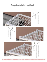 Cage pour chat à 3 niveaux, grande, écologique, avec revêtement en poudre, avec roues, cage en métal robuste, enclos pour chat, aire de jeux intérieure