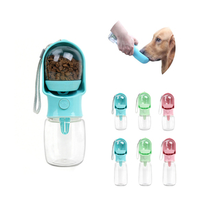 Botella <span class=keywords><strong>de</strong></span> Agua Portátil para Mascotas, Perros y Gatos, con Contenedor <span class=keywords><strong>de</strong></span> Comida, para Caminar, Hacer Senderismo y Actividades al Aire Libre - Product Image 1