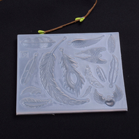 YS Wing Federn Silikon form Küchen harz Backwerk zeug DIY Kuchen Gebäck Fondant Form Schokolade Dessert Spitze Dekoration Zubehör