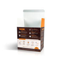 Boîte pliante personnalisée pour capsules de café, sachets, emballages de compléments alimentaires, boîte en carton