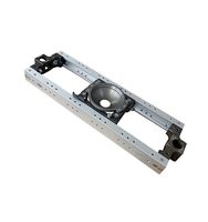 Rail de glissière pour caméra NSH Professional en alliage d'aluminium argenté, silencieux, stable, portable, longueur 80 cm