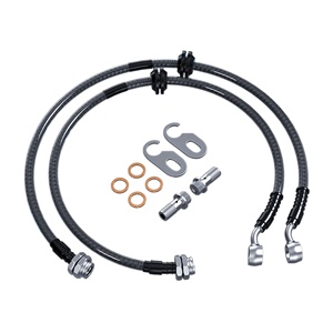 Hsingyik - Juego de Discos de Freno de Alto Rendimiento, Discos de Freno de Mayor Tamaño, Soportes BBK, Adaptador, Líneas de Freno de Aluminio 6061 - Product Image 5