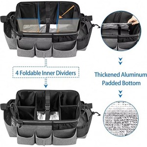 Bolsa de Limpieza Grande y Resistente con 4 Divisores Plegables, Bolsa para Artículos de Limpieza, Muestra Gratis - Product Image 3