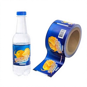 Wholesale Durable Reusable Custom Printed Premium PVC Bottle Shrink Labels for Juice Drinks Full Body Sleeve Packaging <b>Solutions</b> - Product Image 2
