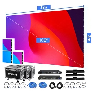 Dtvision p2.6 p2.9 p3.9 sân khấu sự kiện Backdrop xách tay đường cong cho thuê Màn hình <span class=keywords><strong>LED</strong></span> hiển thị P2 P3 ngoài trời trong nhà <span class=keywords><strong>LED</strong></span> Video Panel tường - Product Image 2