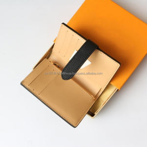 กระเป๋าสตางค์หนังแท้แบรนด์ดีไซเนอร์หรูหราสำหรับผู้หญิง คุณภาพสูง ขายส่ง สไตล์มินิมอล แฟชั่น ทันสมัย รุ่น Lvs - Product Image 4