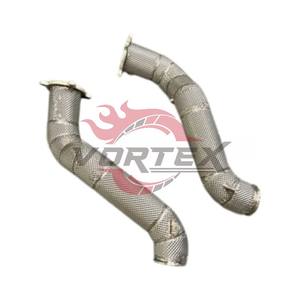 Sistema de escape de alto flujo Vortex para McLaren 720S 765LT 4.0T de acero inoxidable de ajuste directo - Product Image 2