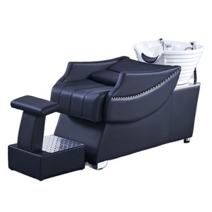 Sillón de Barbería Moderno y Minimalista de Cuero, Reclinable y Semi-Reclinable, con Función de Lavado con Agua, <span class=keywords><strong>para</strong></span> Barberías y Salones - Venta al Por Mayor - Product Image 5