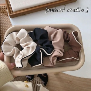 Crème MUJU, cravates vintage françaises, accessoires pour cheveux de femme, chouchous - Product Image 2