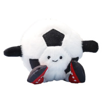 Nouveau Porte-clés Pendentif en Peluche Doux et Créatif, Thème Sportif (Volleyball, Basketball, Tennis), Design Anime, pour Sac et Jouet