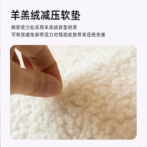 ถุงมือรัดมือแบบหนาพิเศษของ Montai Medical: ป้องกันการขีดข่วนและการบาดเจ็บด้วยตนเองระหว่างการถอดท่อ และช่วยยึดตรึงฝ่ามือ - Product Image 4