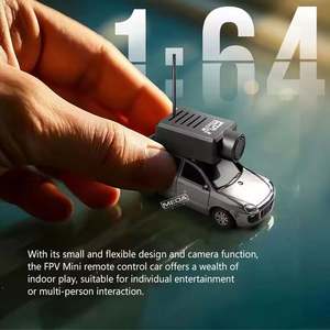 Coche RC Todoterreno de Alta Velocidad a Escala 1/64, 30 MPH, para Niños o Adultos - Rojo - Product Image 4