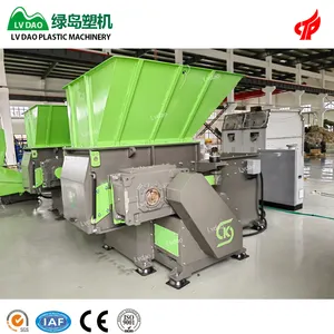 High strength heavy duty Plastic recycling machine Waste plastic sheets film shredder machine